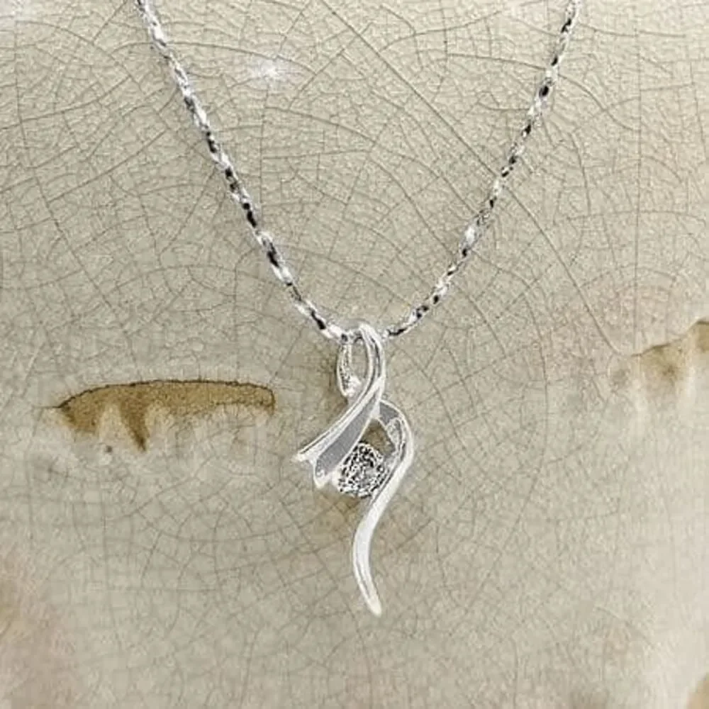Luxury Platinum Necklace - Ladies Sophisticated Necklace